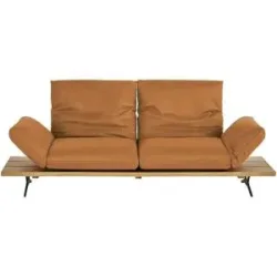 Koinor Ledersofa  Marilyn ¦ gelb ¦ Maße (cm): B: 232 H: 96 T: 90.0