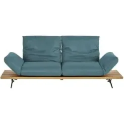 Koinor Ledersofa  Marilyn ¦ türkis/petrol ¦ Maße (cm): B: 232 H: 96 T: 90.0