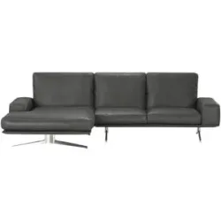 Koinor Ecksofa  Hiero ¦ grau ¦ Maße (cm): B: 298 H: 80 T: 154.0