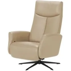 Nils Olsen Relaxsessel aus Echtleder Titus ¦ beige ¦ Maße (cm): B: 73 H: 105 T: