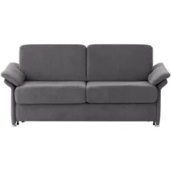 nehl Schlafsofa mit Schlaffunktion Boston Basic ¦ grau ¦ Maße (cm): B: 195 H: 91
