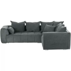 uno Ecksofa  London ¦ schwarz ¦ Maße (cm): B: 297 H: 71 T: 265.0