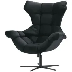 switch Sessel aus Samt Sensi ¦ schwarz ¦ Maße (cm): B: 103 H: 119 T: 84.0