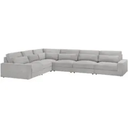 Höffner Ecksofa  Branna ¦ grau ¦ Maße (cm): B: 412 H: 88 T: 322.0