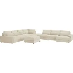 Höffner Wohnlandschaft  Branna ¦ creme ¦ Maße (cm): B: 502 H: 88 T: 412.0