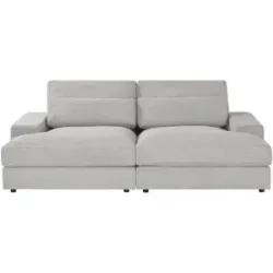 Höffner Lounge Sofa  Branna ¦ grau ¦ Maße (cm): B: 232 H: 88 T: 164.0