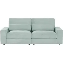 Höffner Big Sofa  Branna ¦ grün ¦ Maße (cm): B: 232 H: 88 T: 120.0