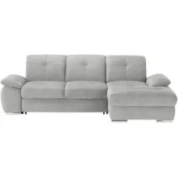 Höffner Ecksofa  Gladys ¦ grau ¦ Maße (cm): B: 282 H: 103 T: 197.0