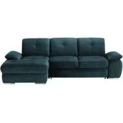 Höffner Ecksofa  Gladys ¦ blau ¦ Maße (cm): B: 282 H: 103 T: 197.0