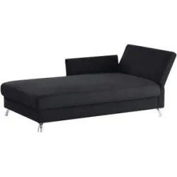 nehl Liege  Easy 110 ¦ schwarz ¦ Maße (cm): B: 220 H: 80 T: 116.0