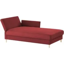 nehl Liege  Easy 110 ¦ rot ¦ Maße (cm): B: 220 H: 80 T: 116.0