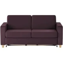 nehl Schlafsofa  Boston Deluxe ¦ lila/violett ¦ Maße (cm): B: 199 H: 91 T: 103.0