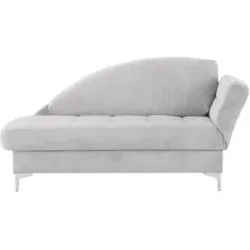 nehl Liege  Greta ¦ grau ¦ Maße (cm): B: 182 H: 79 T: 86.0