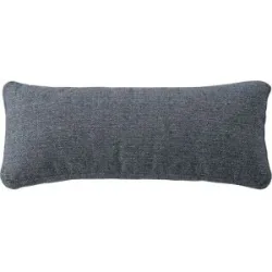 Höffner Armlehnenkissen  2er-Set  Genua ¦ blau ¦ Maße (cm): B: 56 H: 40