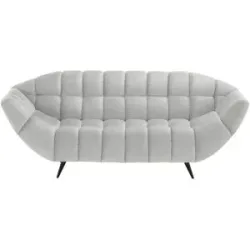 switch Einzelsofa aus Mikrofaser Gappa ¦ silber ¦ Maße (cm): B: 200 H: 82 T: