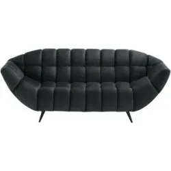 switch Einzelsofa aus Mikrofaser Gappa ¦ schwarz ¦ Maße (cm): B: 200 H: 82 T: