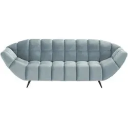 switch Einzelsofa aus Mikrofaser Gappa ¦ blau ¦ Maße (cm): B: 222 H: 82 T: 94.0