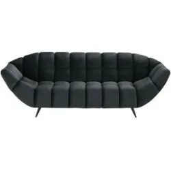 switch Einzelsofa aus Mikrofaser Gappa ¦ schwarz ¦ Maße (cm): B: 222 H: 82 T: