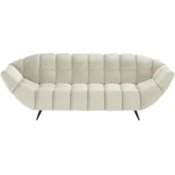 switch Einzelsofa aus Mikrofaser Gappa ¦ beige ¦ Maße (cm): B: 222 H: 82 T: 94.0