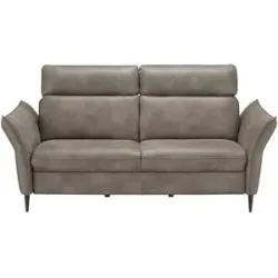 Hukla Sofa 2 5-sitzig  Solea ¦ grau ¦ Maße (cm): B: 196 T: 95.0