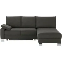 Höffner Ecksofa  Fürth ¦ schwarz ¦ Maße (cm): B: 218 H: 90 T: 180.0