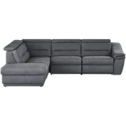 meinSofa Ecksofa  Ivonne-S ¦ grau ¦ Maße (cm): B: 294 H: 84 T: 245.0
