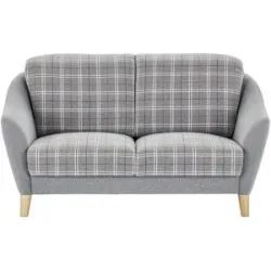 Höffner Sofa Webstoff Seefeld-Plus ¦ grau ¦ Maße (cm): B: 162 H: 92 T: 91.0