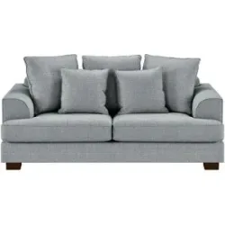 Soho Sofa  Franka ¦ grau ¦ Maße (cm): B: 199 H: 87 T: 103.0