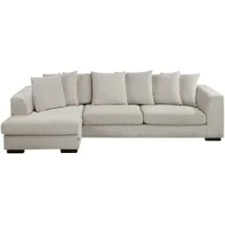 Soho Ecksofa  Paulina ¦ beige ¦ Maße (cm): B: 311 H: 80 T: 156.0