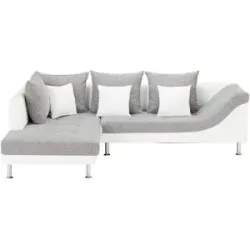 Höffner Ecksofa  Rico ¦ grau ¦ Maße (cm): B: 255 H: 86 T: 205.0