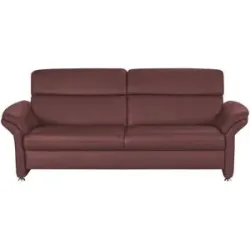 meinSofa Einzelsofa Leder Manon ¦ lila/violett ¦ Maße (cm): B: 228 H: 94 T: 92.0
