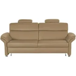 meinSofa Einzelsofa Leder Manon ¦ braun ¦ Maße (cm): B: 228 H: 94 T: 92.0