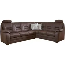 meinSofa Ecksofa  Franka ¦ braun ¦ Maße (cm): B: 286 H: 96 T: 234.0