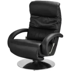 Hukla Leder-Relaxsessel  Florian ¦ schwarz ¦ Maße (cm): B: 73 H: 102 T: 91.0