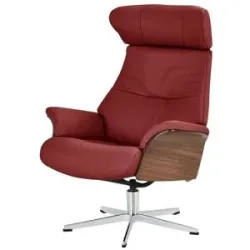Höffner Relaxsessel  Air ¦ rot ¦ Maße (cm): B: 80 H: 109,5 T: 78.0