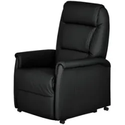 Himolla Fernsehsessel Leder 9773 ¦ schwarz ¦ Maße (cm): B: 74 H: 110 T: 85.0
