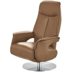 Nils Olsen Relaxsessel Leder / Kunstleder Nils ¦ braun ¦ Maße (cm): B: 70 H: 111