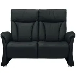 Himolla Ledersofa 2-sitzig 4010 ¦ schwarz ¦ Maße (cm): B: 143 H: 106 T: 88.0