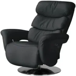 Himolla Leder-Relaxsessel Leder 7628 ¦ schwarz ¦ Maße (cm): B: 83 H: 113 T: 92.0