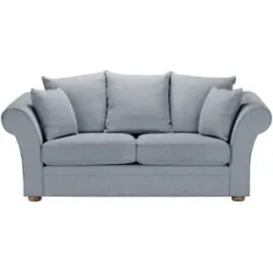 Höffner Sofa  Olivia ¦ blau ¦ Maße (cm): B: 215 H: 100 T: 98.0