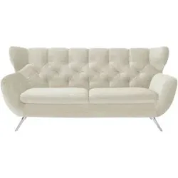 Jette Home Sofa  Caldara ¦ creme ¦ Maße (cm): B: 200 H: 94 T: 95.0