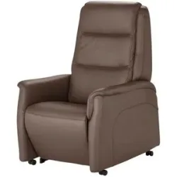 Hukla Ledersessel mit Aufstehhilfe Dean ¦ braun ¦ Maße (cm): B: 70 H: 107 T:
