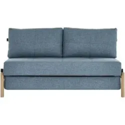 Höffner Klappsofa mit Schlaffunktion Cape ¦ blau ¦ Maße (cm): B: 148 H: 79 T: 98.0
