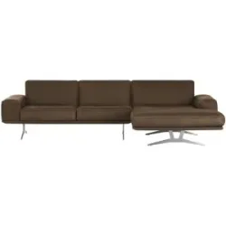 Koinor Ecksofa  Hiero ¦ braun ¦ Maße (cm): B: 298 H: 80 T: 154.0