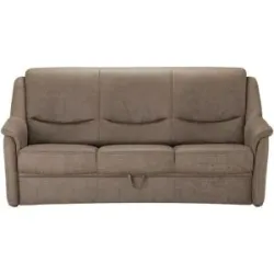 Höffner Vorziehsofa  Lech ¦ braun ¦ Maße (cm): B: 205