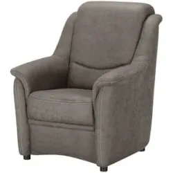 Höffner Sessel  Lech ¦ braun ¦ Maße (cm): B: 82