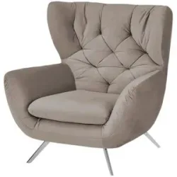 Jette Home Hochlehnsessel  Caldara ¦ beige ¦ Maße (cm): B: 110 H: 106 T: 95.0