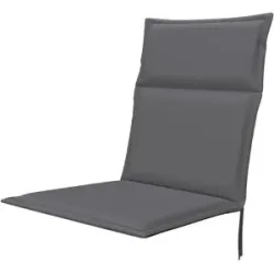 sun garden Sesselauflage  Esdo ¦ grau ¦ Maße (cm): B: 47 H: 4