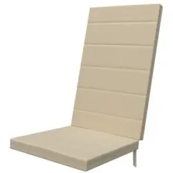 sun garden Sesselauflage  York ¦ beige ¦ Maße (cm): B: 48 H: 4