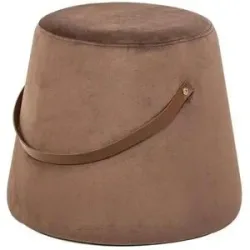 Höffner Pouf   ¦ braun ¦ Maße (cm): B: 42 H: 36